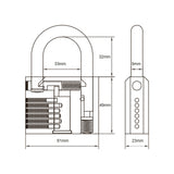 Cadenas 60 mm