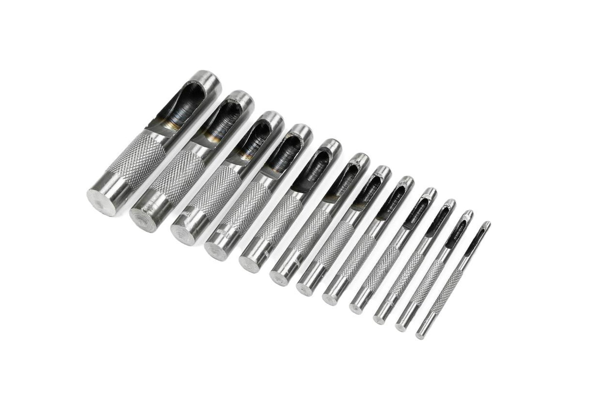 Hollow punch set 12 pcs jumbo