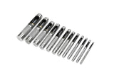 Hollow punch set 12 pcs jumbo