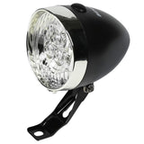 Phare vélo 3 LED noir