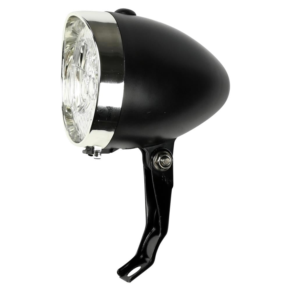 Phare vélo 3 LED noir