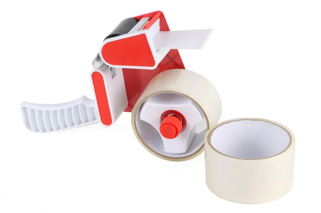 Tape dispenser including 6 rolls of tape of 50 m