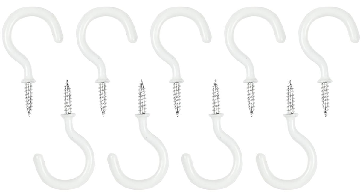Screw hook 48 mm 9 pcs