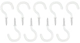 Screw hook 48 mm 9 pcs