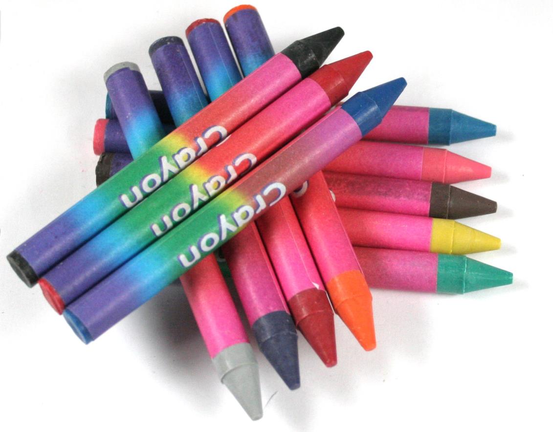 Crayon de cire 12 pcs ø8 mm