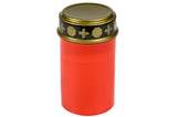Grave light on battery red display