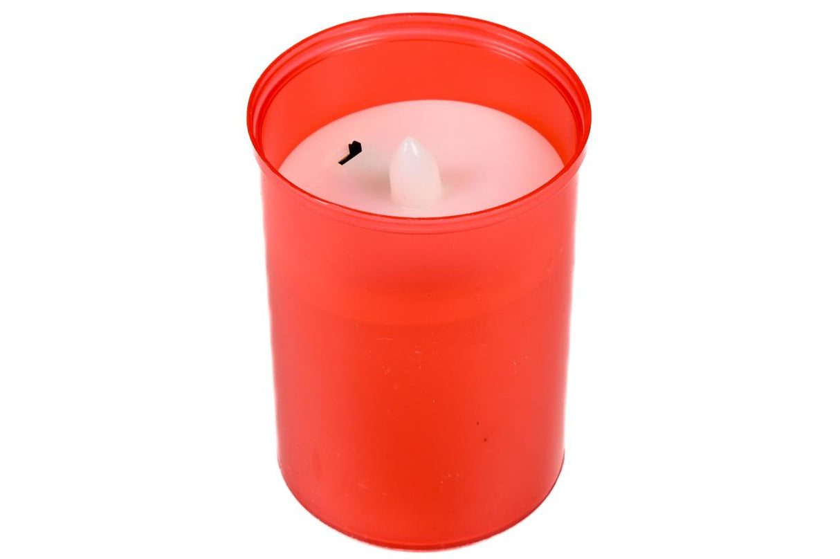 Grave light on battery red display