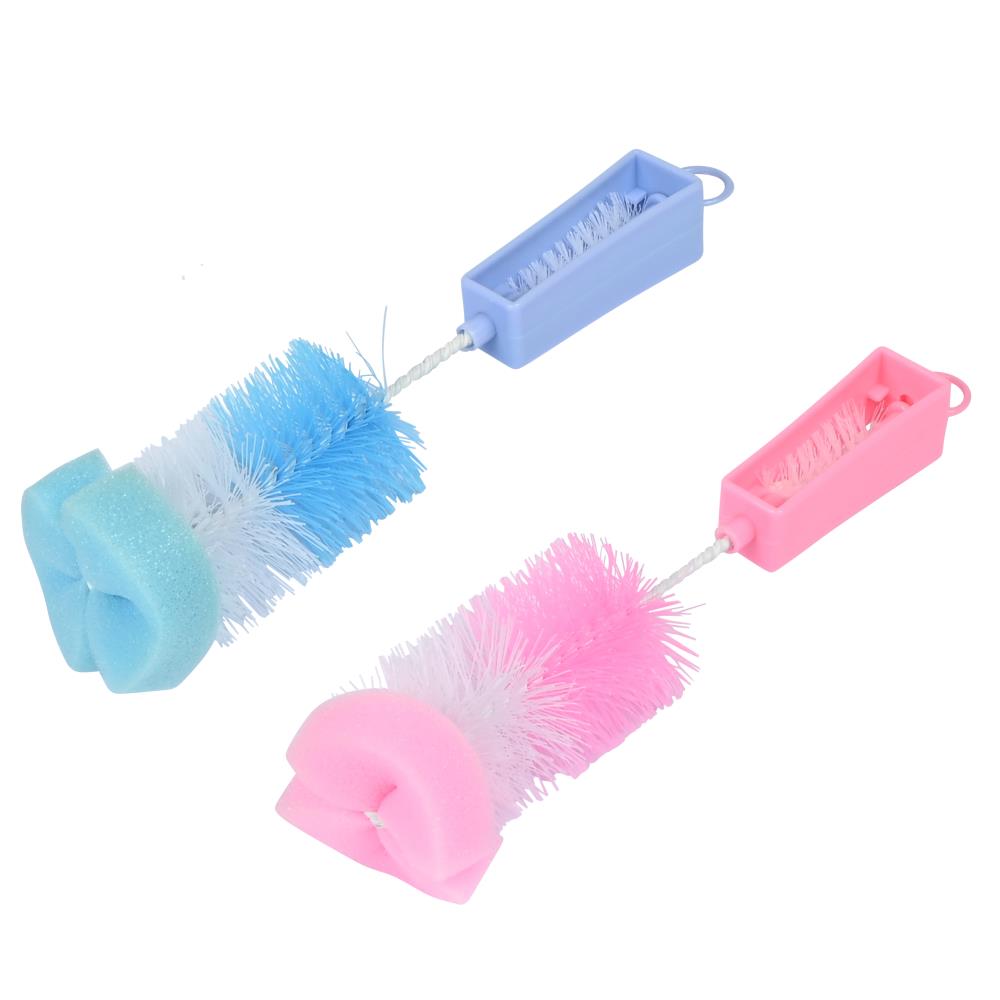 Brosse à bouteille 2 pcs mix