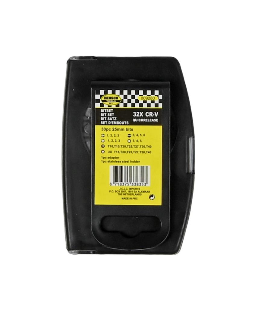 Bitset 32 dlg Cr-V quick release profi