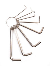 Hex key wrench set 8 pcs ring 1.5-6.0 mm