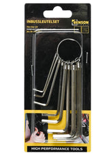 Hex key wrench set 8 pcs ring 1.5-6.0 mm