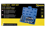 Torx bit - socket set 30 pcs Cr-V