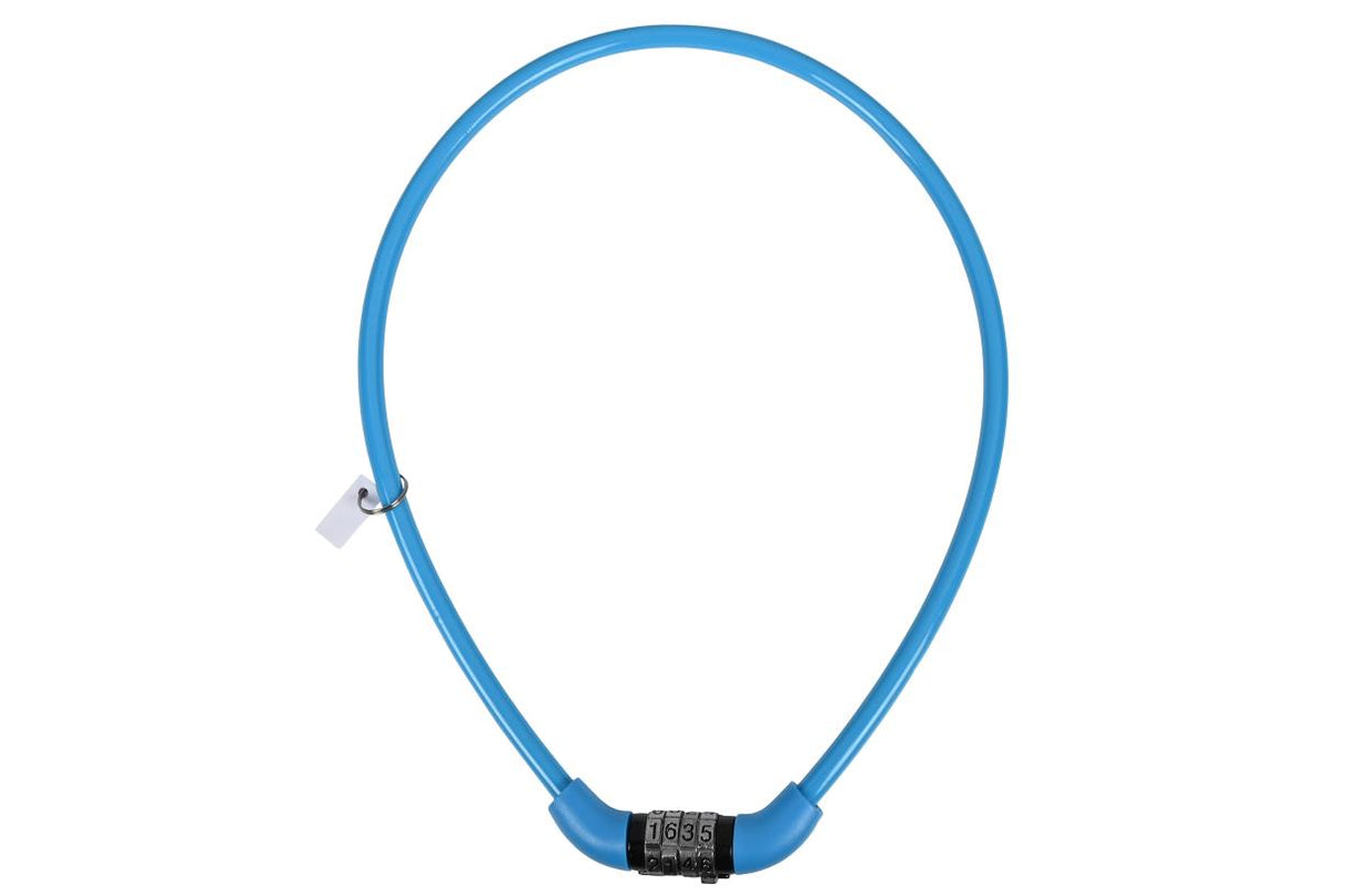 Cable- combination lock CodeKidz 8 x 650 mm mix