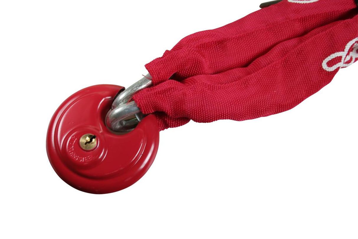 Chaine antivol + cadenas rond 312 8 x 1200 mm