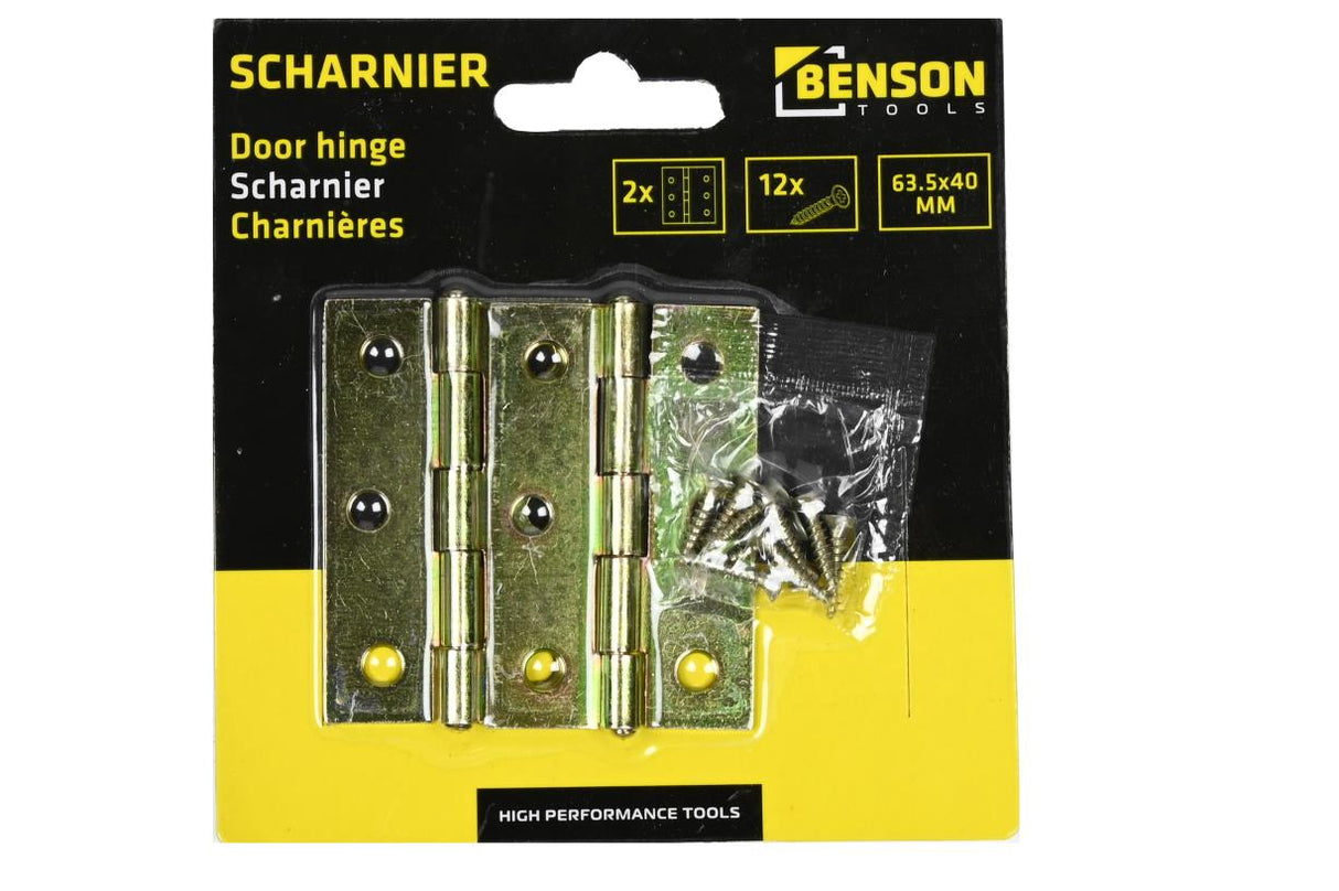 Scharniere 63,5 x 40 mm 2-tlg