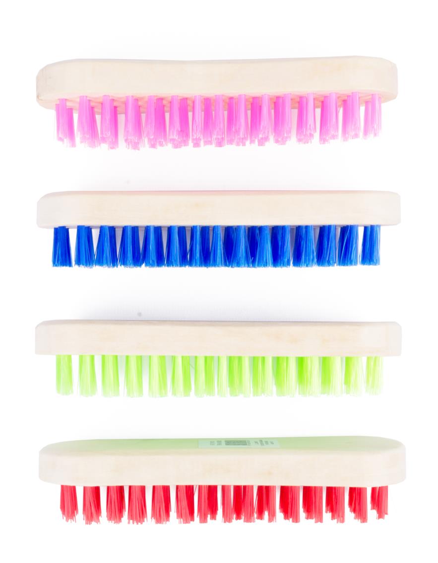 Brosse à récurer en bois mix