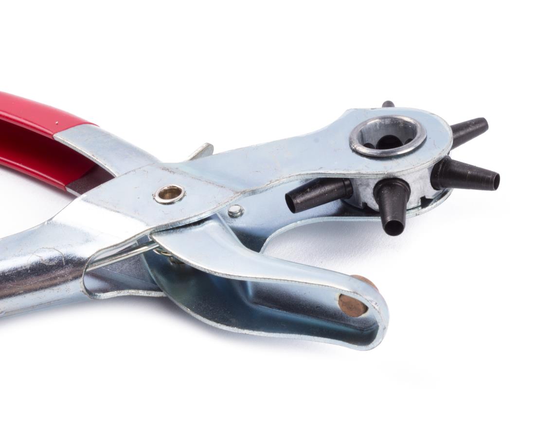 Punch pliers set 3 pcs + accessoires