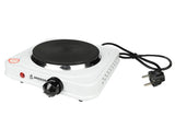 Plaque de cuisson electric simple blanc 1000W