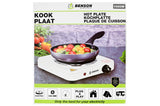 Plaque de cuisson electric simple blanc 1000W