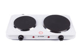 Plaque de cuisson blanc electric double blanc 1000/1500W