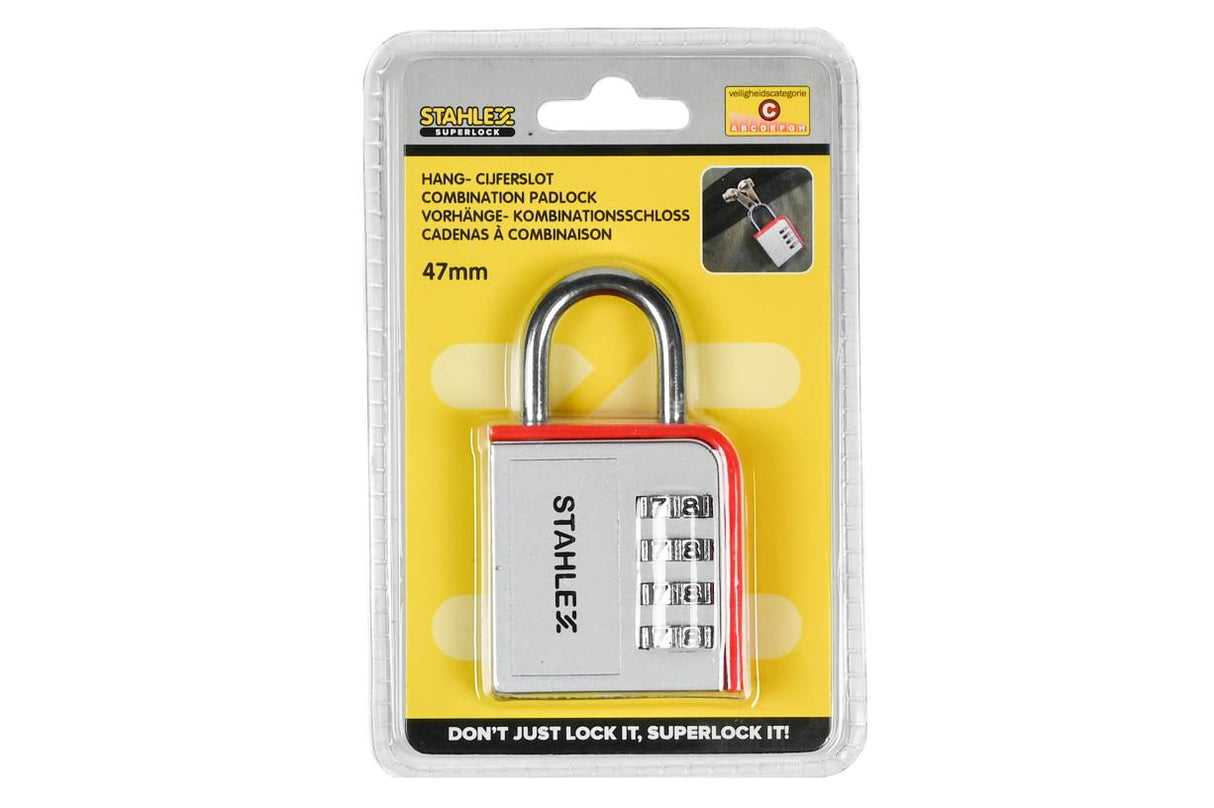 Combination padlock 46 mm
