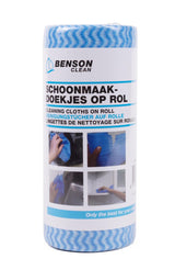 Lingettes de nettoyage sur rouleau 50 pcs