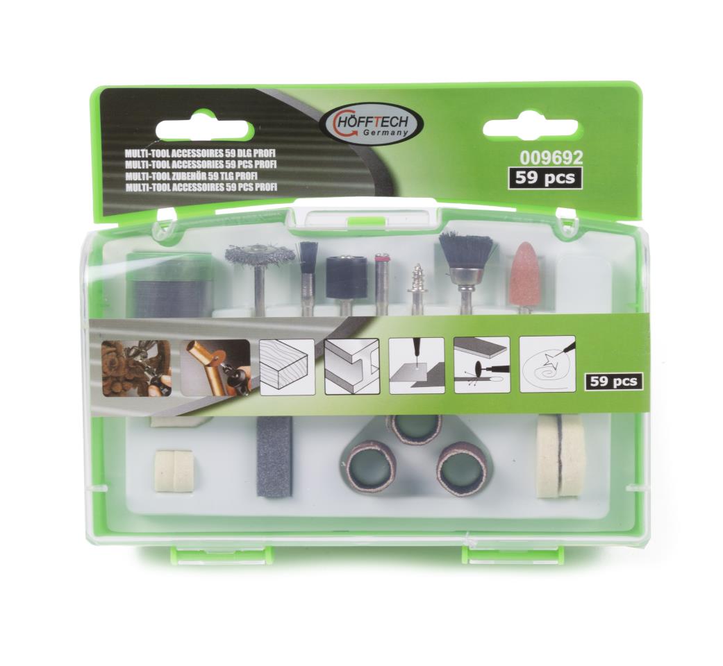Multi-Schleifer Zubehör 59-tlg Assortiment