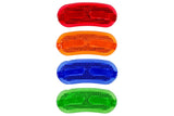Spoke reflector set oval 4 pcs
