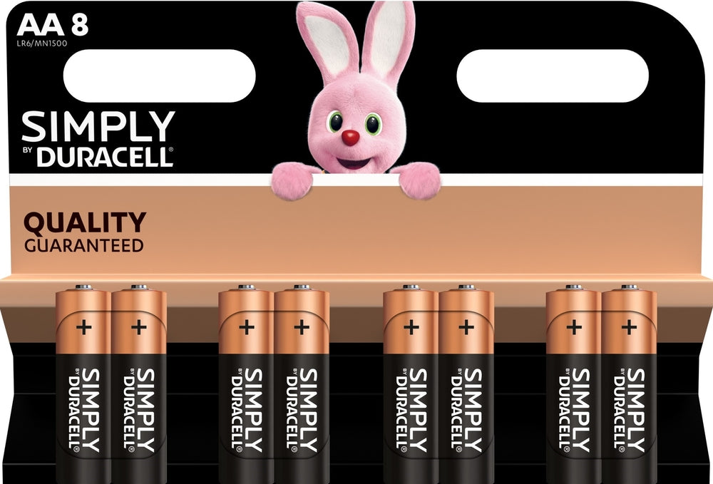 Duracell Plus AA (LR6) 8-tlg