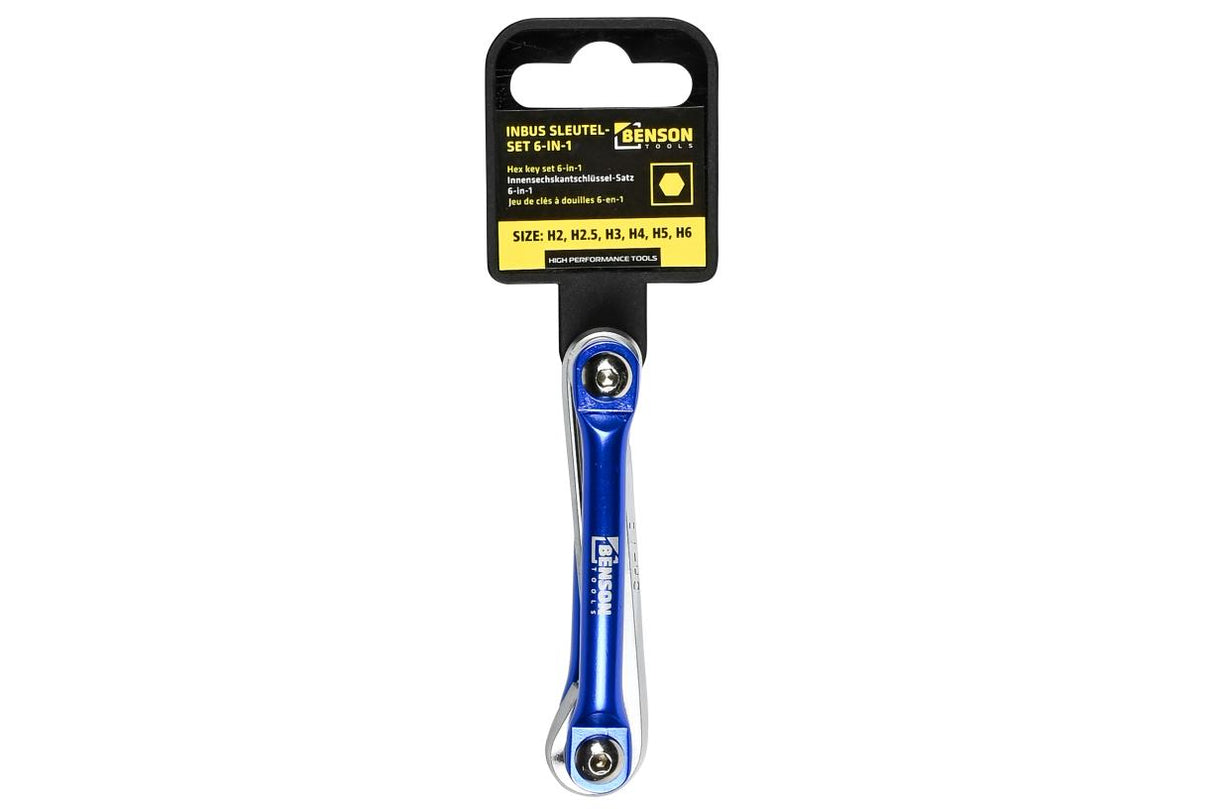 Hex key set 6-in-1