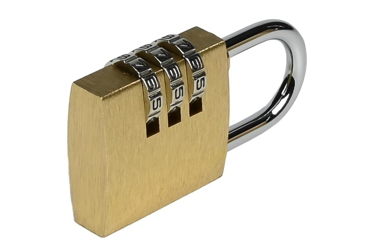 Tri-circle padlock combination lock 30 mm bc