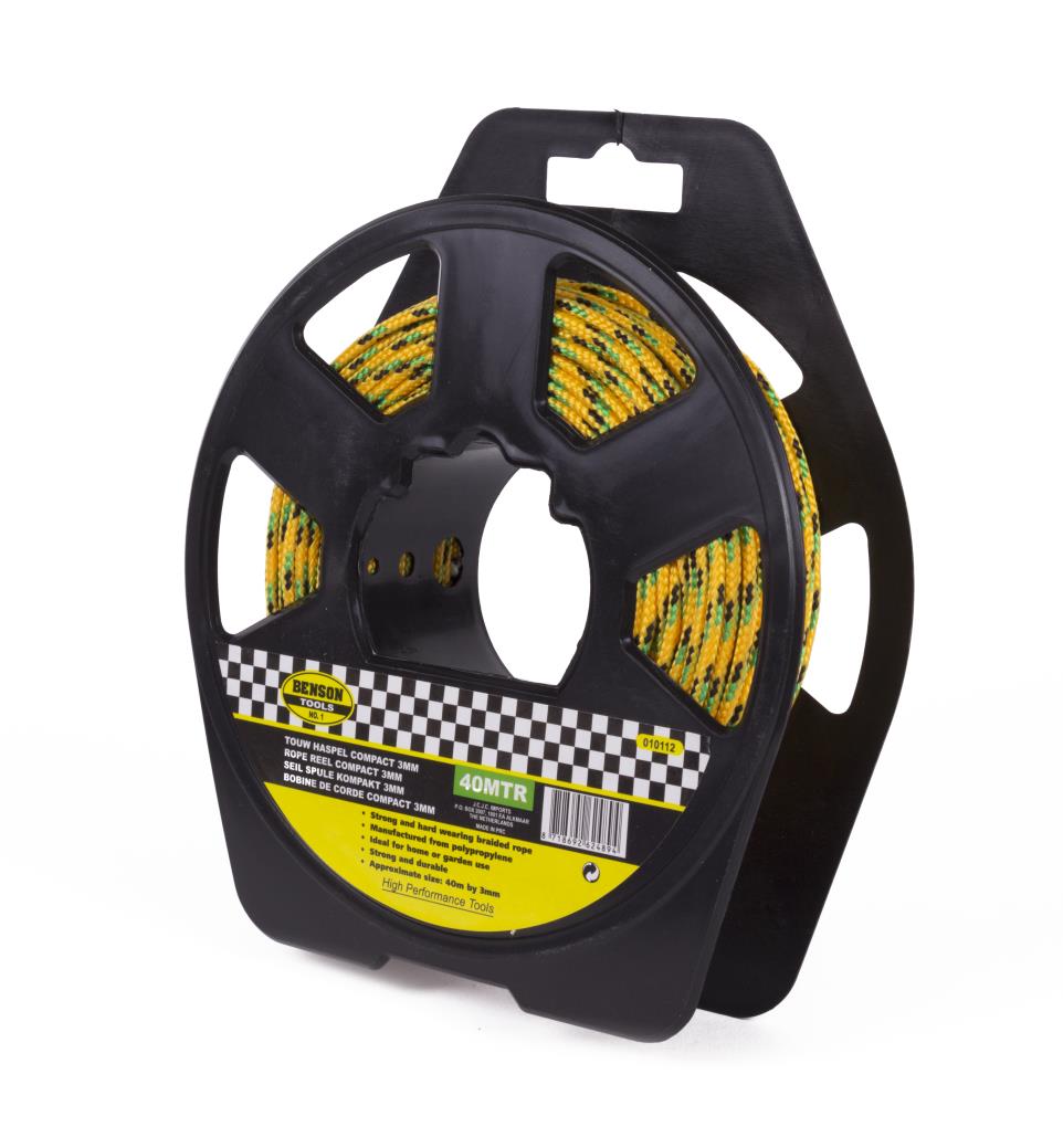 Rope reel compact 3 mm x 40 m
