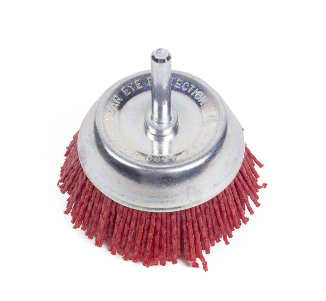 Nylon Topfbürste für Bohrmachine 65 mm