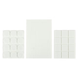 Anti-scratch felt 25 pcs white