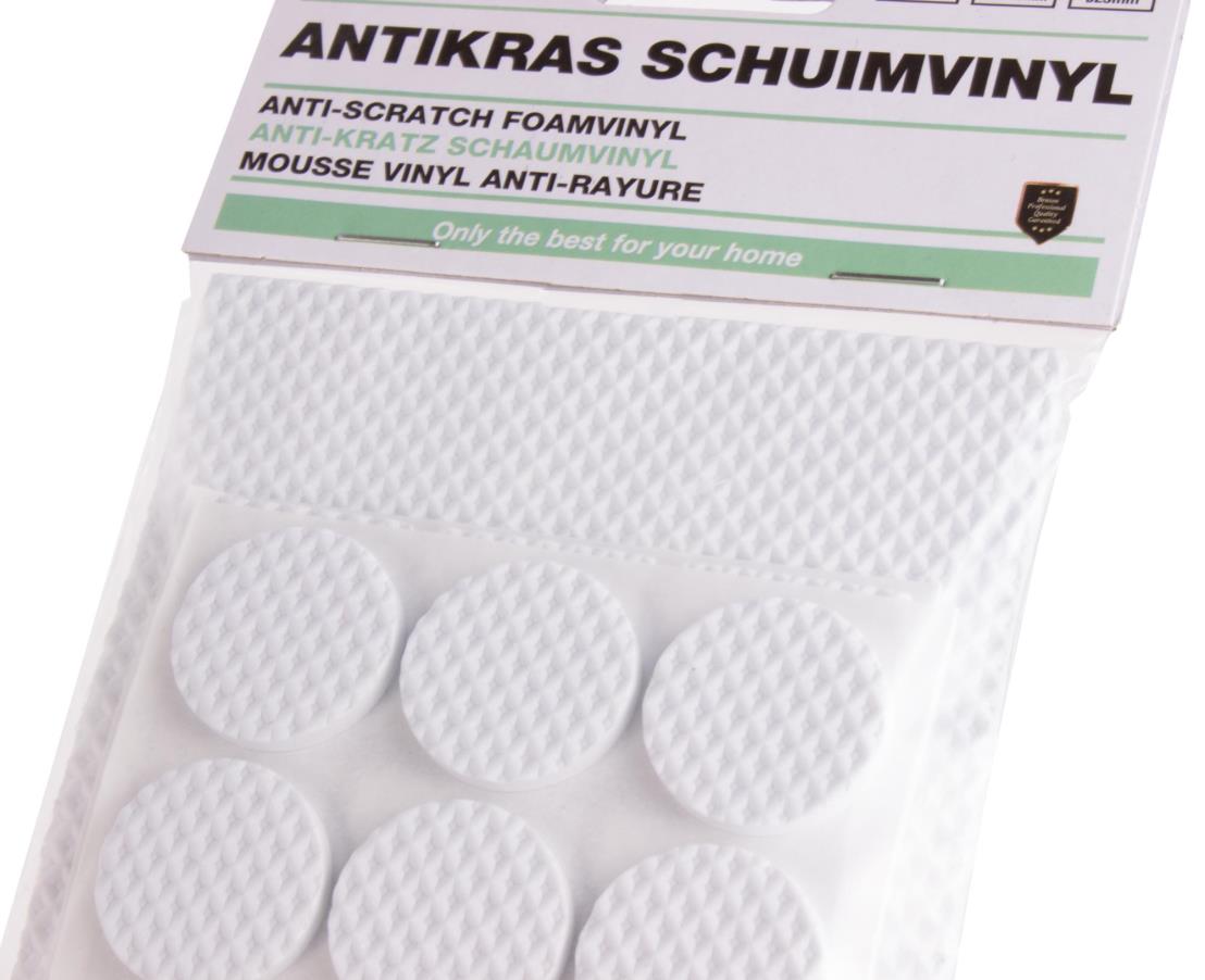 Antikras set schuimvinyl eva 25 dlg wit