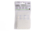 Stootdoppen set 106 dlg transparant