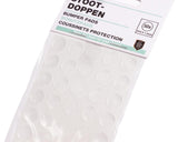 Stootdoppen 50 dlg transparant ø10 x 1.5 mm