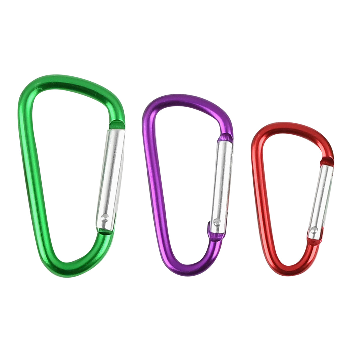 Set de mousquetons 3 pcs porte-clés