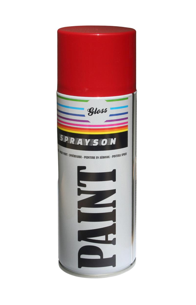 Sprühfarbe 400 ml RAL3000 Hochglanz Rot