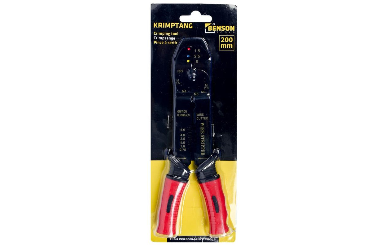 Crimping tool 20 cm for terminals