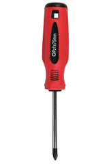 Schroevendraaier pozi PZ1 x 75 rood/zwart Cr-V