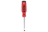 Screwdriver flat 6 x 100 red/black Cr-V