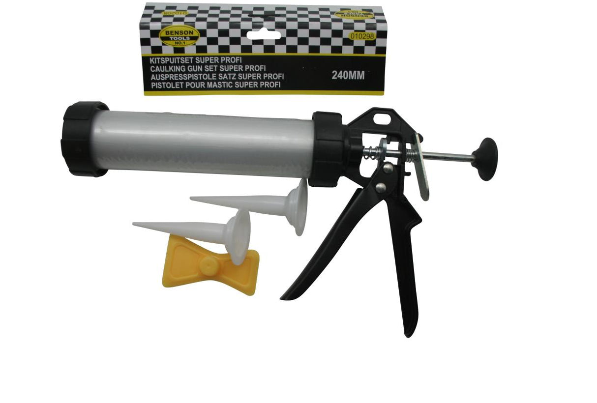Caulking gun set super profi 240 mm
