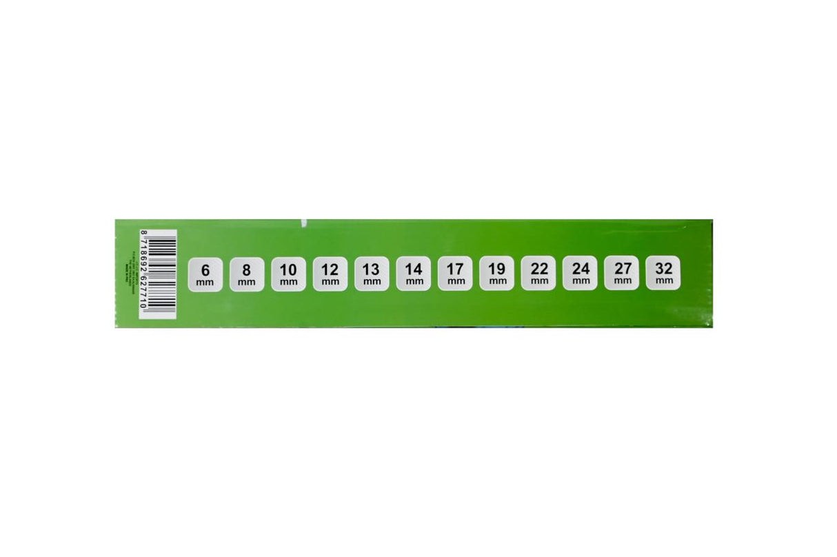 Ring-Maulschlüssel 12-tlg 6-32 metrisch