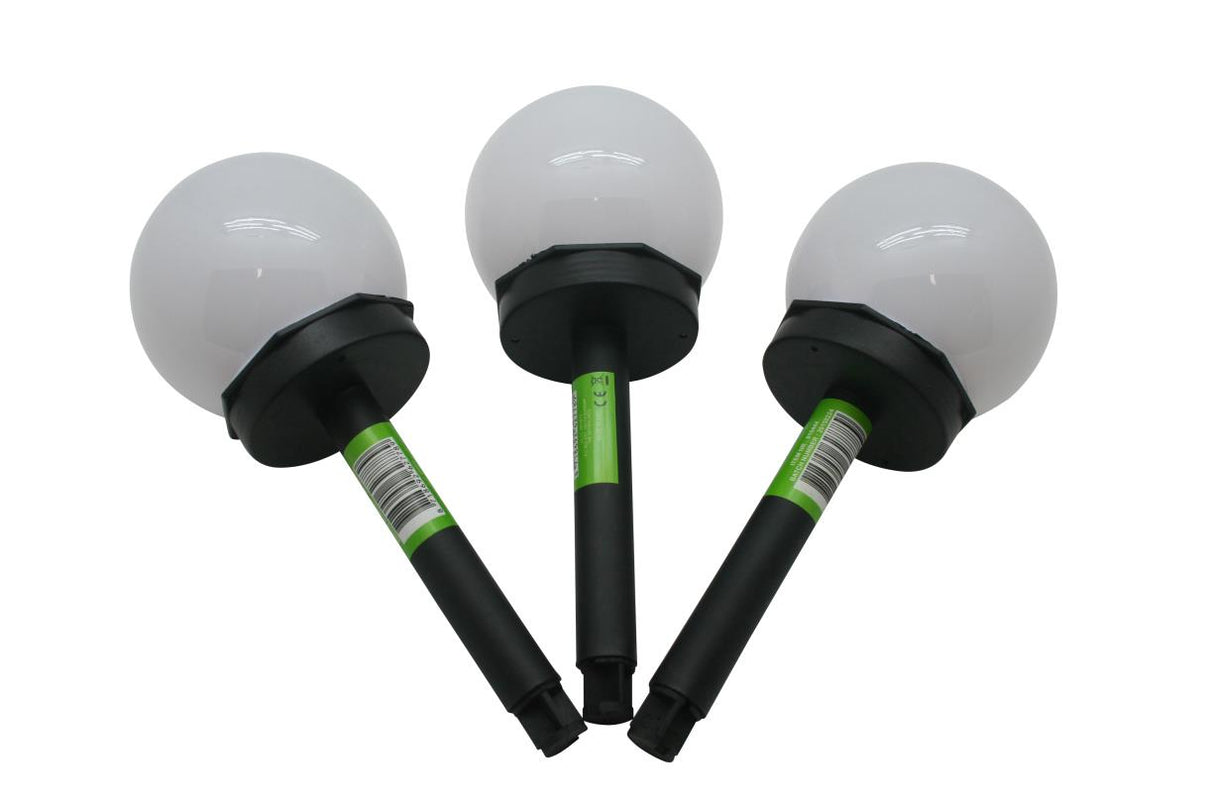 Garden light solar sphere