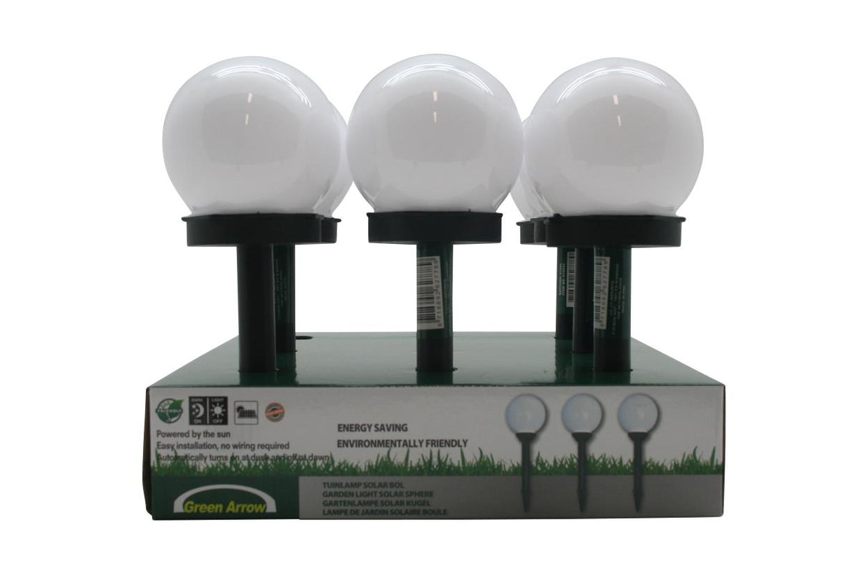 Garden light solar sphere