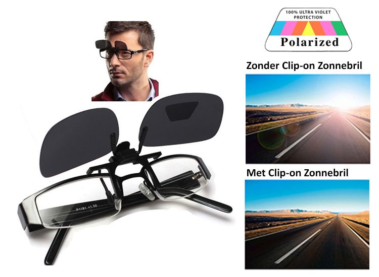 Zonnebril clip on display