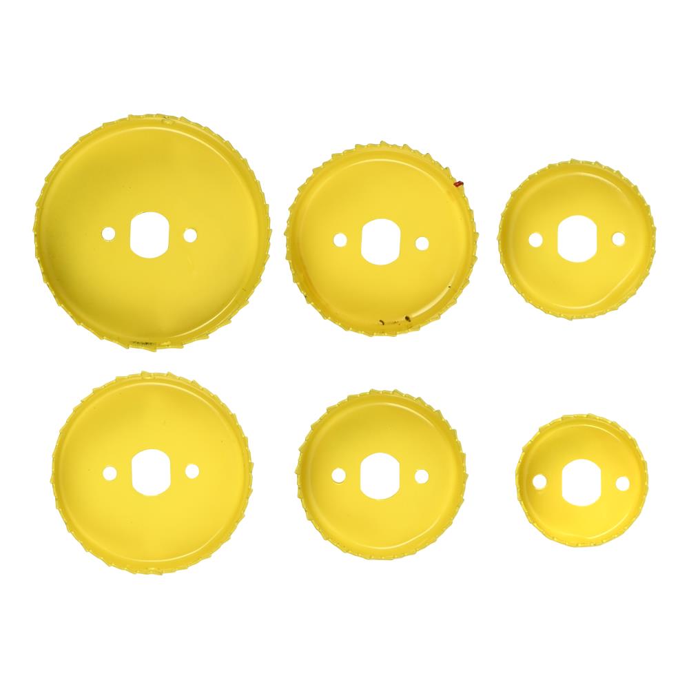 Hole saw set 9 pcs heavy duty