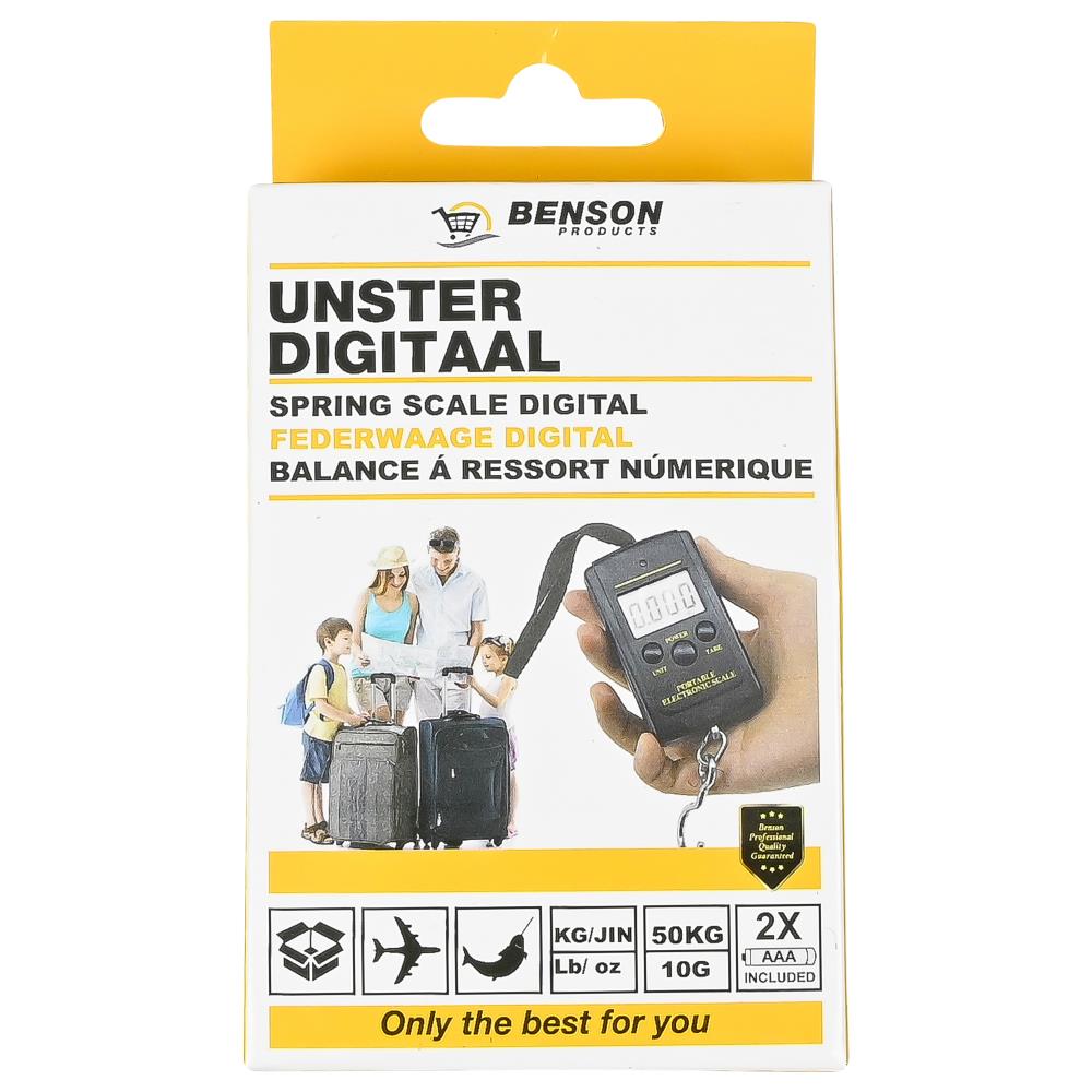 Spring scale digital hook 40 kg