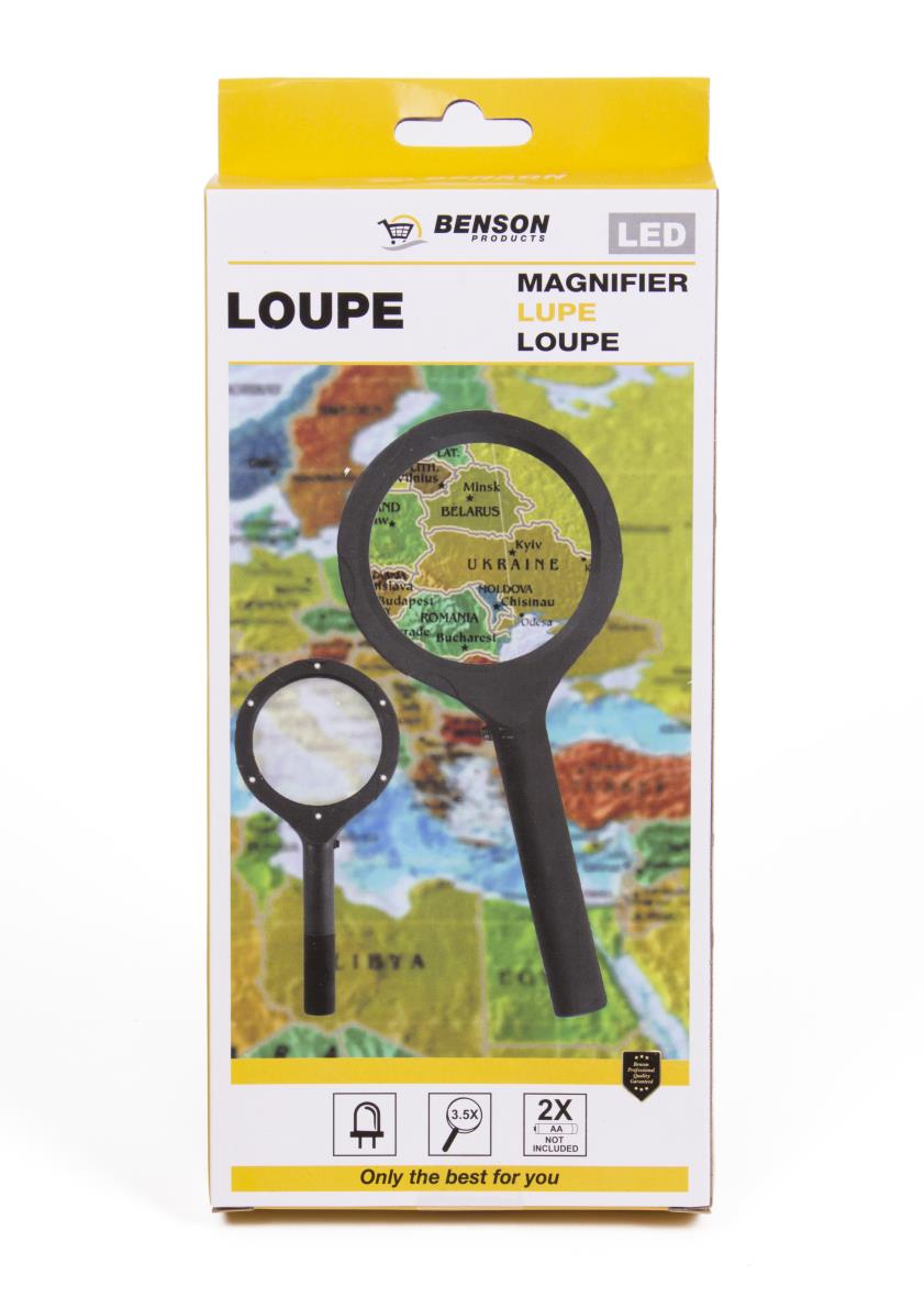 Loupe 6 x LED